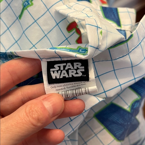 Star Wars Glow in Dark Blue and White Spacecraft Bedding Set - Picture 3 of 6